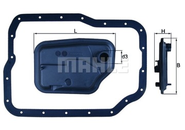 Filtry do skrzyni automatycznej MAHLE HX 149D