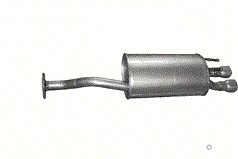 Задній глушник Honda CIVIC VIII 1,8 седан 05-12R.