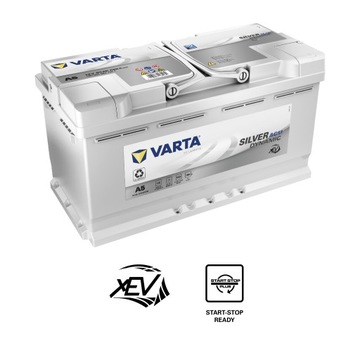 VARTA, AGM A5 START STOP 95Ah, 850A G14/xEV - A5