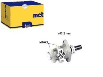 METELLI ГОЛОВНИЙ ГАЛЬМІВНИЙ ЦИЛІНДР MET, 05-0831