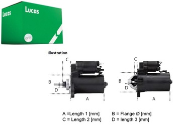 СТАРТЕР 12V LUCAS ELECTRICAL