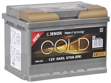 Батарея Jenox Gold 12V 56ah 570a