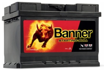 BANNER - AKUMULATOR 62AH/510A P+ STARTING BULL