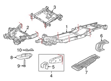 RAMA FORD F150 09-14 4X4