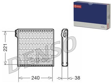 ВИПАРНИК КОНДИЦІОНЕРА DENSO 77364087