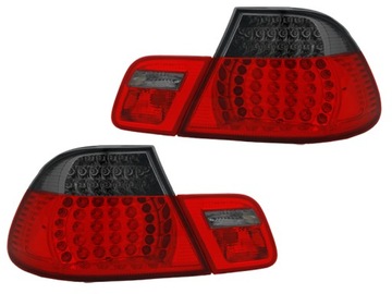 Червоні світлодіодні задні ліхтарі Bmw 3 E46 Coupe Lift LCI 2003 -