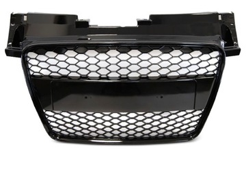 Atrapa Grill RS Sline Black Glossy Audi TT 8j 06-