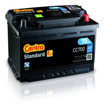 CEN CC700 AKUMULATOR CENTRA 70AH/640A EN +P STD