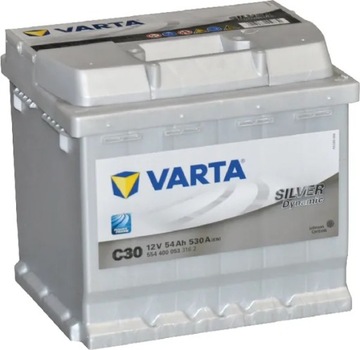 Akumulator 12V 54Ah 530A Silver Dynamic VARTA