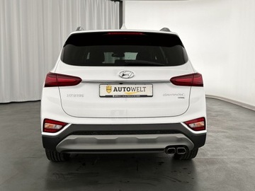 Hyundai Santa Fe IV 18-22 задній бампер задній задній