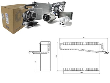 ВИПАРНИК КОНДИЦІОНЕРА NISSENS 6450R4 821880N PEV03