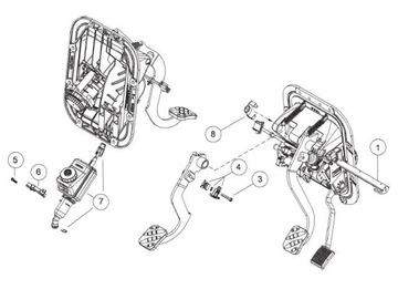 WABCO 9650019022 Zestaw naprawczy, wspomaganie spr