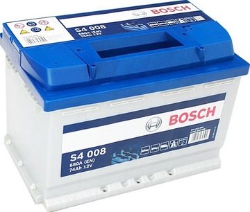 Аккумулятор BOSCH S4 74AH 680A P + доставка лодки