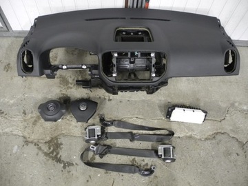 VW Golf Plus deska kokpit konsola poduszki airbag