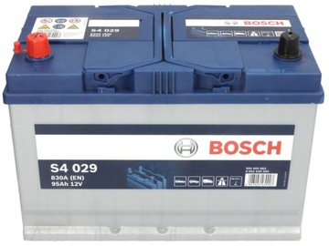 Акумулятор 95AH 830A SILVER S4 L + BOSCH