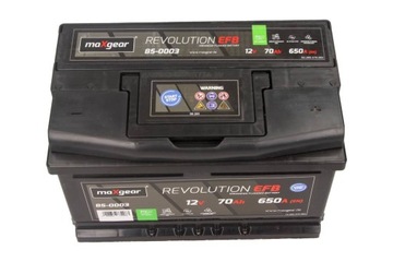 Akumulator 12V 70AH/650A L- MAXGEAR 85-0003