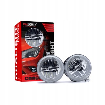 LED ŚWIATŁA DRL DO JAZDY DZIENNEJ Jeep Mitsubishi