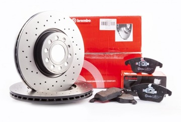 Диски колодки BREMBO Xtra задний FORD MONDEO IV