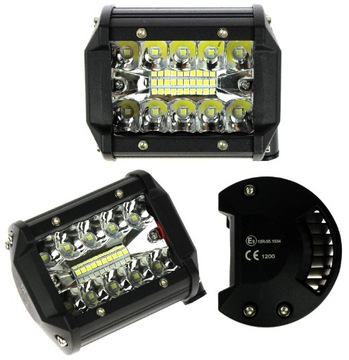 РОБОЧА ЛАМПА 20 LED ПАНЕЛЬ 60W CREE 12V 24V COMBO