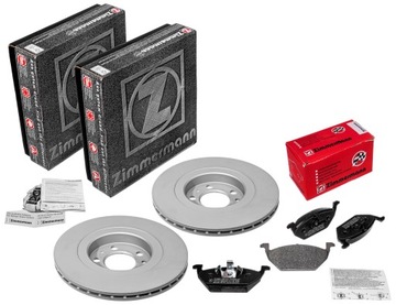 Zimmermann диски + передні колодки MERCEDES E W211