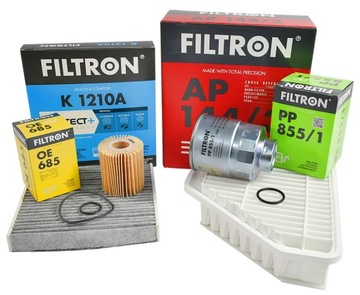 FILTRON ZESTAW FILTRÓW TOYOTA AURIS E15 2.0 D4D