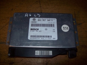 Блок управління, модуль ESP Audi A6 C5, 2.5 TDI, 8D0907389D
