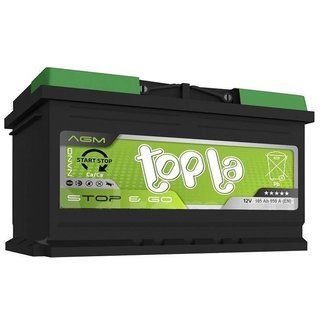 Akumulator 105AH/950A P+ TOPLA TAB START/STOP AGM