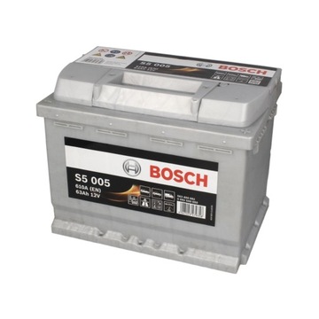 Аккумулятор BOSCH S5 63ah 610A P+