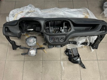 FIAT DOBLO 18-БОРТОВА КОНСОЛЬ AIR BAG ОРИГІНАЛЬНИЙ КОМПЛЕКТ