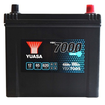 YUASA YBX7005 12V 64AH 620A СТАРТ-СТОП EFB