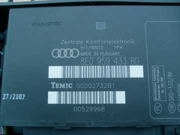 Audi A4 B6 модуль комфорту 8e0959433bc