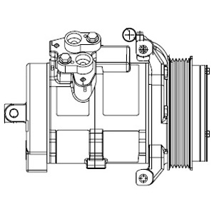 Kompresory klimatyzacji DELPHI CS20528