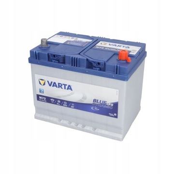 Аккумулятор 72AH/760A 12V P+ / N72 VARTA START-STOP