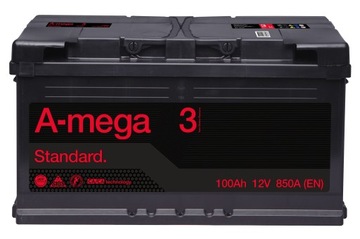 Акумулятор AMEGA Standard M3 12v 100ah 850A