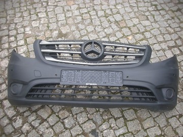 W447 PRZÓD ZDERZAK PRZEDNI GRILL MERCEDES SZARY