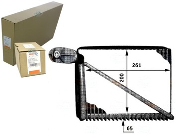 PAROWNIK KLIMATYZACJI VW A4 PASSAT 95-05 BEHR HELL