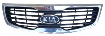 KIA SPORTAGE III 3 РЕШІТКА РАДІАТОРА БАМПЕР ХРОМ ОРИГ