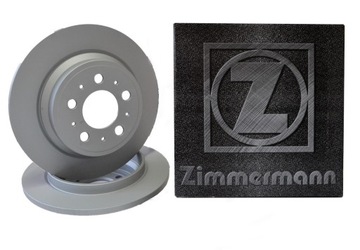 ТОРМОЗНЫЕ ДИСКИ ПЕРЕДНЯЯ ZIMMERMANN CHEVROLET NUBIRA 1.4