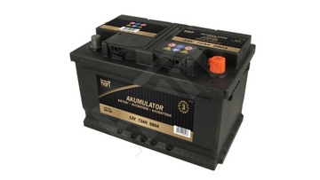 AKUMULATOR HART 12V 72Ah 680A P+