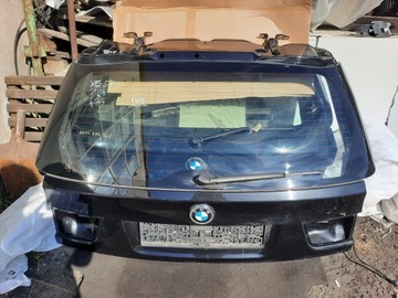 149 BMW X5 E70 KLAPA BAGAŻNIKA 475 BLACK SAPPHIRE