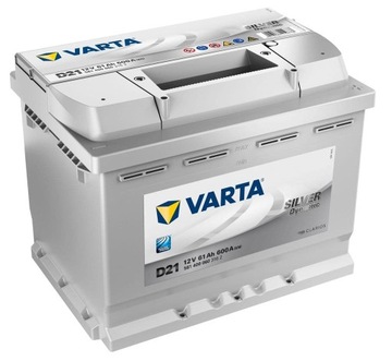 Akumulator 12V 61Ah 600A Varta Silver Dynamic D21