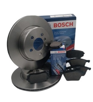 ДИСКИ КОЛОДКИ ПЕРЕДНИЕ BOSCH HYUNDAI SANTA FÉ И