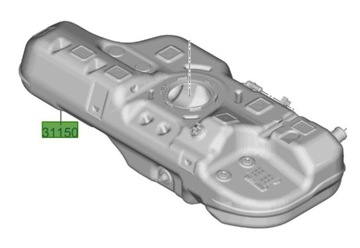 ZBIORNIK PALIWA HYUNDAI I10 2019-