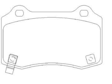 BREMBO P 11 024 Комплект гальмівних колодок