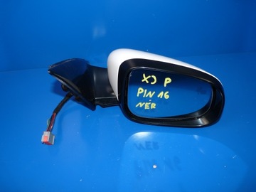JAGUAR XJ X351 зовнішнє дзеркало праве 16 PIN