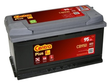 ЦЕНТРЫ ПЛЮС CB950 95AH 800A P + АККУМУЛЯТОР