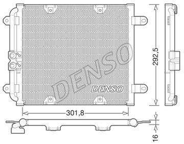 CHŁODNICA KLIMATYZACJI AUDI DCN02028