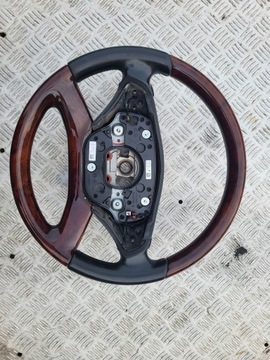 MERCEDES W221 LIFT рульове колесо дерево шкіра весла