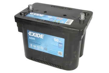 Акумулятор EXIDE 12V 50Ah / 800A START & STOP L+