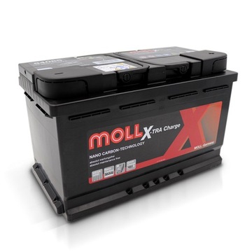 Akumulator Moll 85Ah 800A X-tra Charge